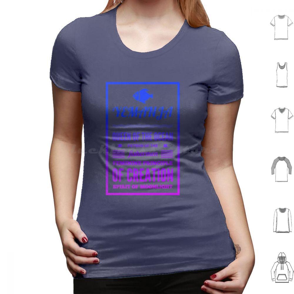 Yemanja Queen Of The Ocean T Shirt Men Women Kids 6xl Brazil Umbanda Iemanja Afro Candomblé Exú Macumba Sea Yoruba Africa