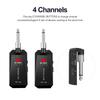 M-VAVE WP-5G Wireless 5.8G Guitar System Rechargeable Audio Transmitter and Receiver ISM Band for