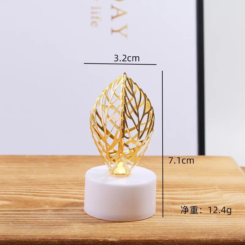 LED Candle Light Desktop Ambience Decoration Electronic Flameless Candles Light Home Bedroom Decoration