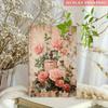 Vintage Metal Wall Art Perfume Bottles Roses Home Decor