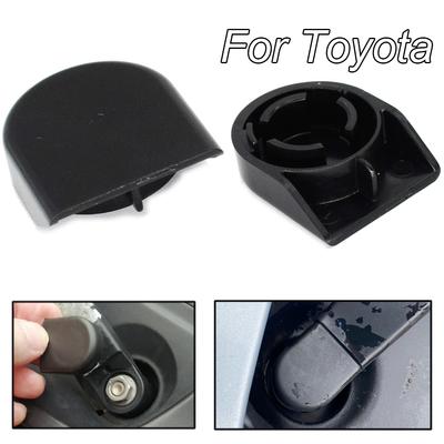 2Pcs Front Windshield Wiper Arm Head Nut Cap Bolt Cover For Scion XB Toyota 4Runner Corolla E110 E120 120 Celica MR2 Paseo RAV4