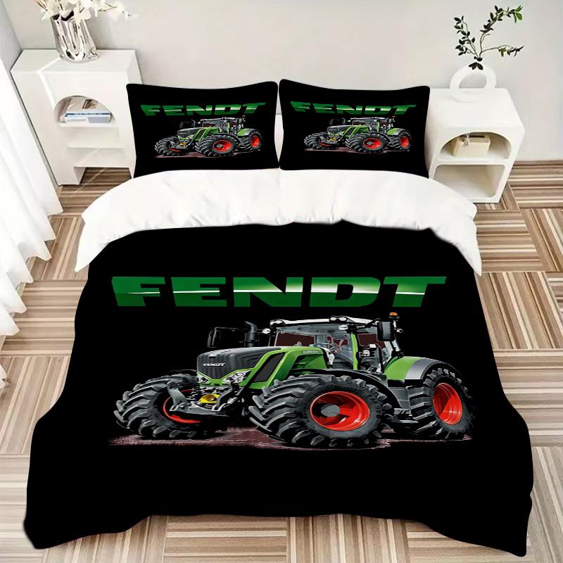 Fendt Tractor Powerhouse Print 3Pcs Bedding Setduvet Cover With 2 Bedropillowcase Home Birthday Gift