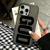 For Iphone 11 Pro Max Case God Letter Protective Cover For Iphone 15 14 17 Plus 13 Air 12 16 Cover Funda