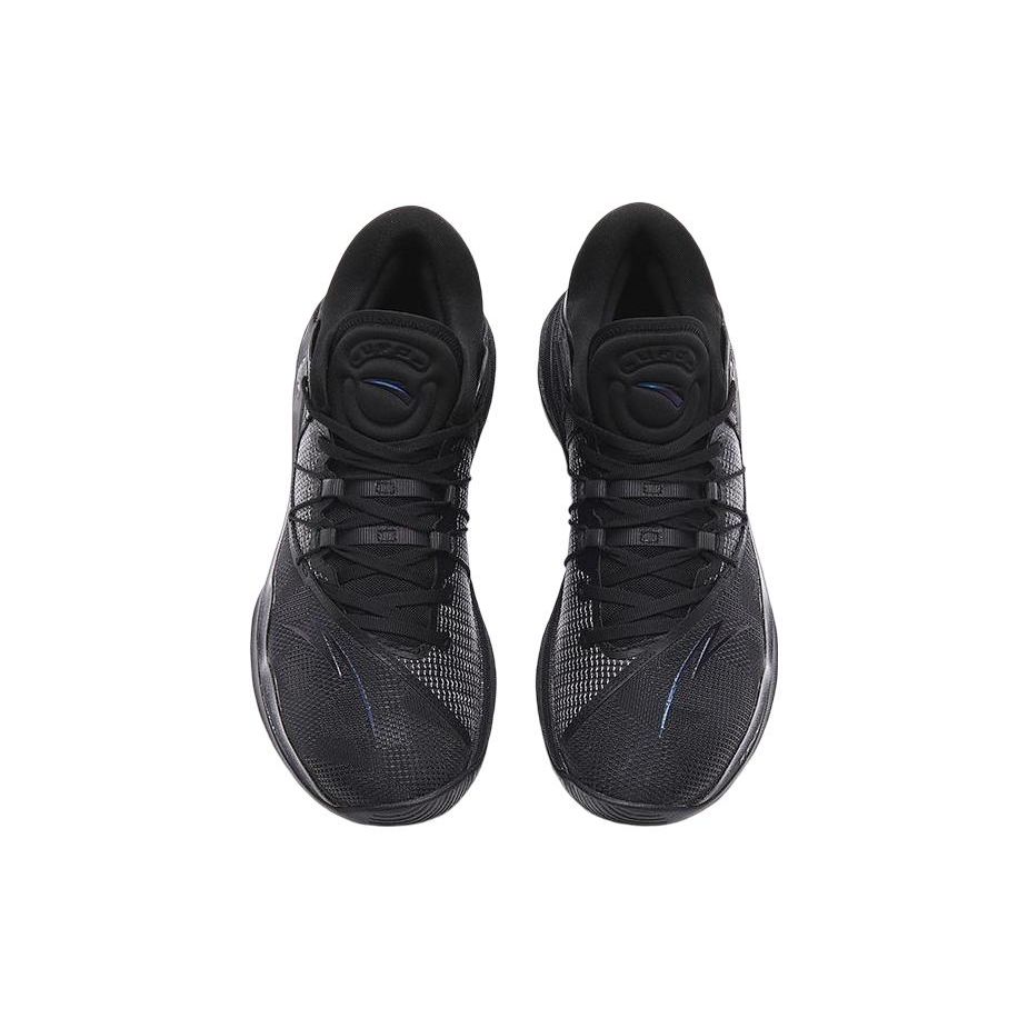 Anta Sky 1 Non-Slip Durable Low-Top Basketball Shoes Men Sneakers Black Dark-Night 112311107-6