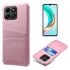 For Honor X6b 4G Case Dual Card Slots PU Leather+Hard PC Phone Cover