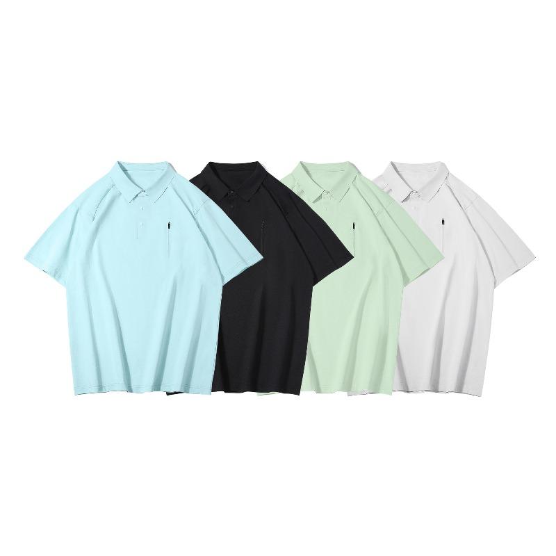 Casual-Style Fashionable Men's New Outdoor Simple Solid-Color Versatile Trend-Forward Brand Top