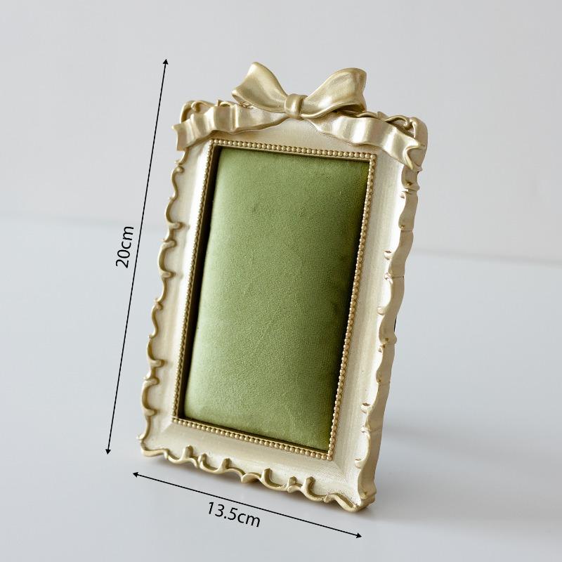 Vintage Jewelry Display Stand Photo Frame Necklace Earrings Display Rack Counter Ring Storage Rack Live Streaming Shooting Props