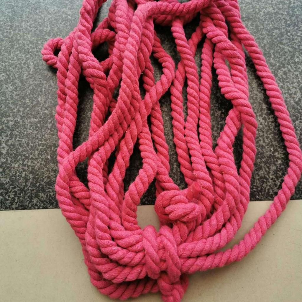 5mm Handmade Cotton Rope for DIY Weaving, Tapestry, Decoration, Binding, Hat Rope, and Drawstrings.