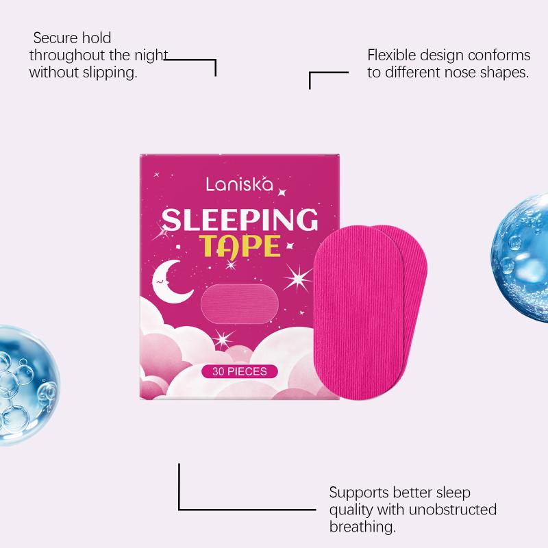 

30Pcs Mouth Tape Sleeping Keep Mouth Close Prevent Snoring Gentle Sleep Strip For Home Travel Mouth Tape Mouth Tape For Sleeping one size