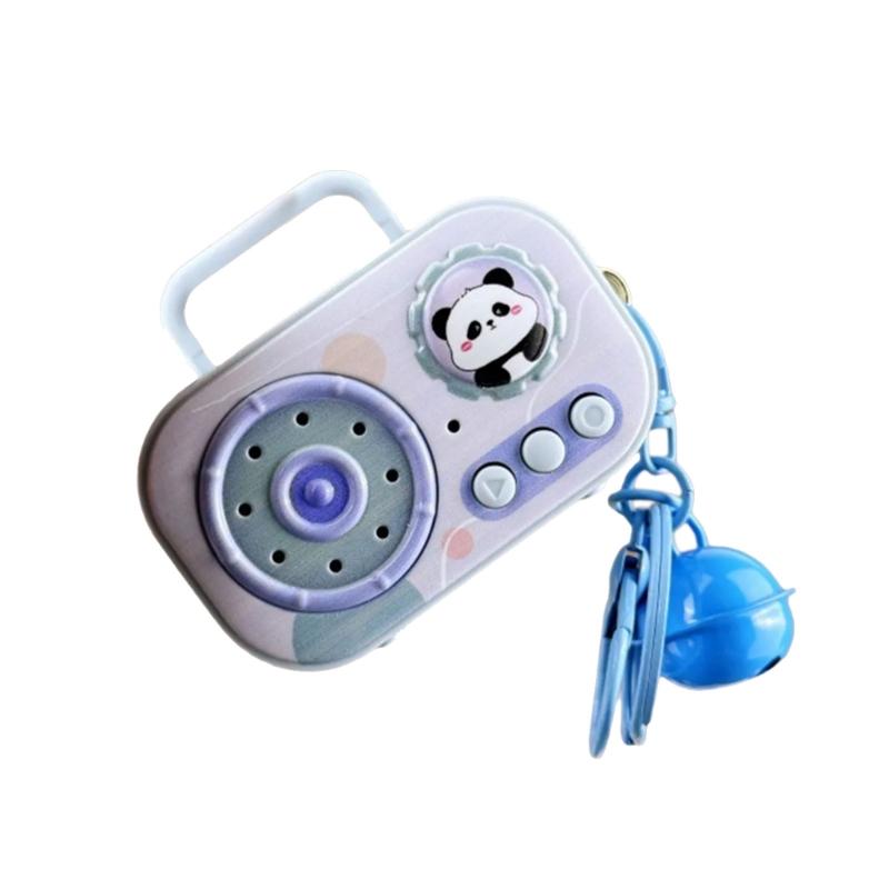 

Винтажный Мультяшный Музыкальный Шкатулка Диктофон Брелок Подвески Украшения С Функцией Воспроизведения и Записи Музыки Для Повседневного Использования