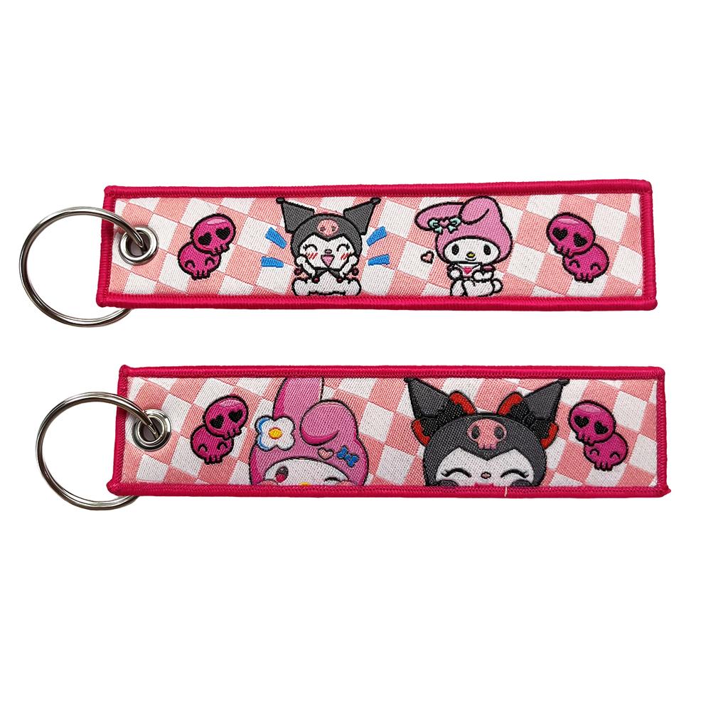 Anime Schloss Schlüsselanhänger Fan Geschenke Jet Tags Stickerei Schlüsselanhänger Niedlicher Auto Anhänger Schlüsselanhänger Schmuckstück Tasche Geldbörse Anhänger Zubehör Geschenke