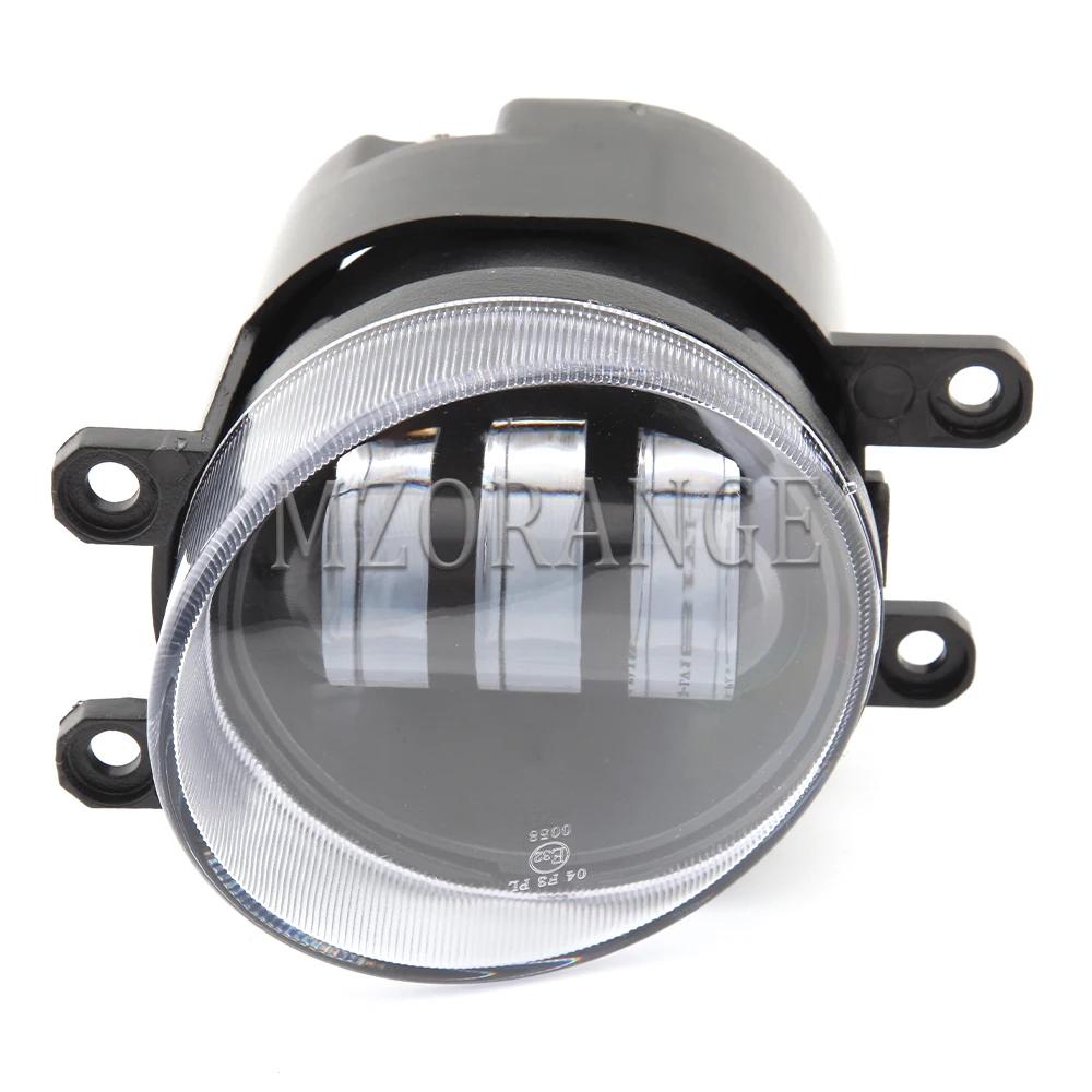 Pair LED Fog Lights for Toyota RAV4 RAV 4 2009-2012 Car Headlights Foglights Wiring Harness Grilles Switch Accessories