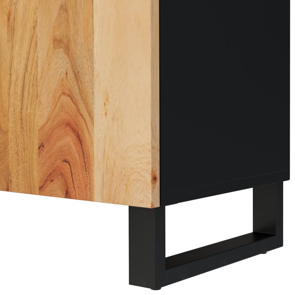 Vidaxl Szafka Rtv, 105X33,5X46 Cm, Akacja I Materiał Drewnopochodny