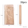 100 Wooden Waxing Spatulas for Hair Removal - Multiple Sizes