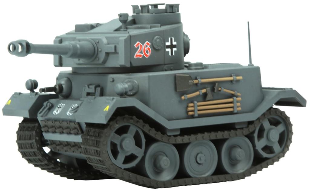 Mon Model World Wartoons Series German Heavy Tank Porsche Tiger VK Plastic Model MWWT015 45.01 Non-Scale