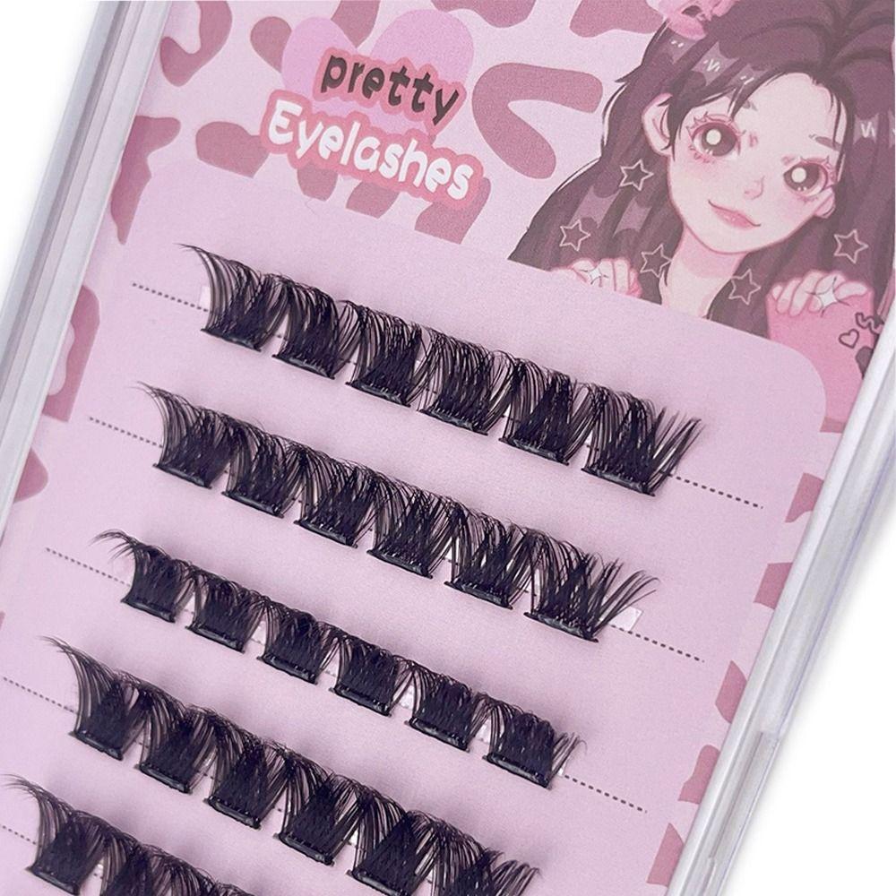 No Glue Needed Press On Lashes Self Adhesive Self Adhesive Lash Clusters  for Beginners