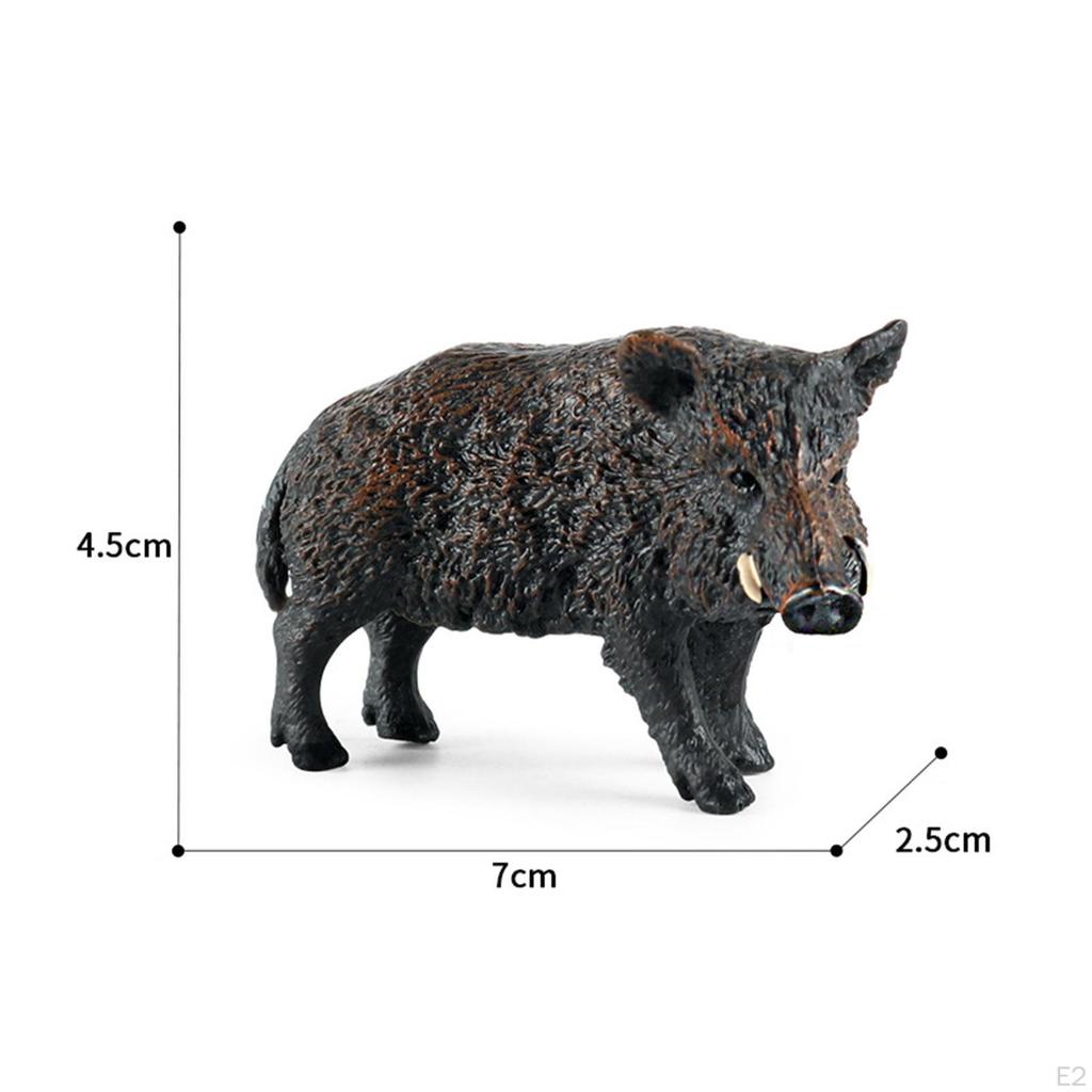 Statua di Cinghiale Modello Animale della Giungla per Esposizione in Giardino