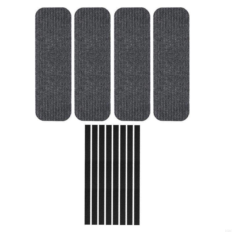 

Slip Resistant Camperavan Step Covers Set Waterproofie Caravans Stair Mats Durable Polyester Black