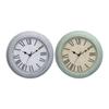 Vintage Wall Clock Battery Operated Decorative Quiet for Bathroom Bedroom