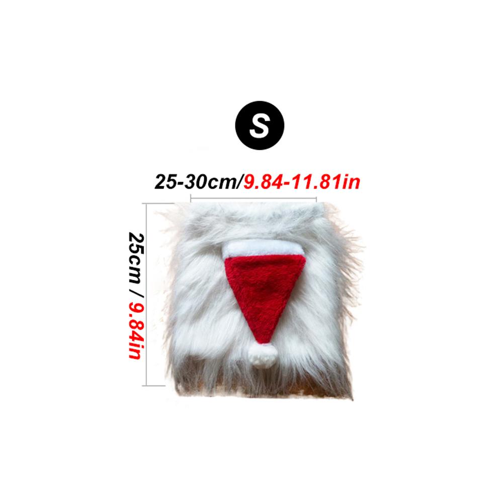 

1PC Cute Christmas Dog Hat with Lion s Mane Cosplay Santa Claus Costumes Realistic Lion Wig for Pet Dog with Ear Pet Accessories