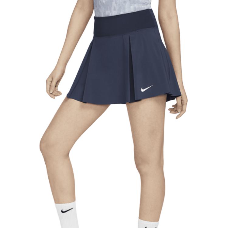 New Nike Sports Life Collection Casual Short Skirts Women's Marine Blue DX1422-451