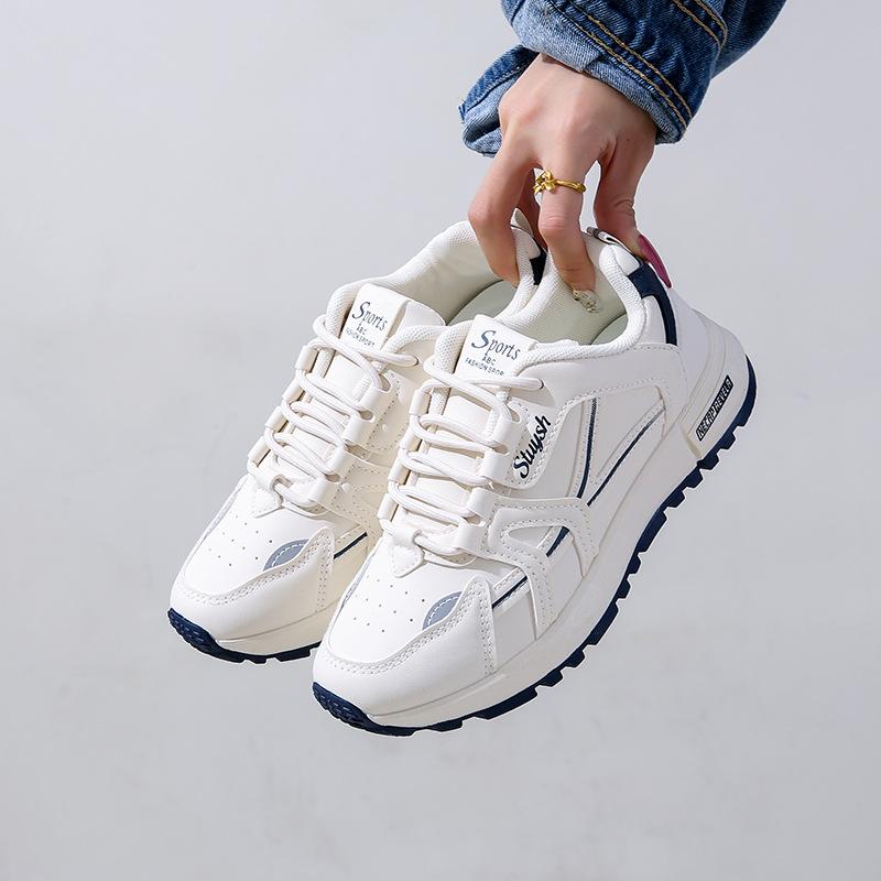 Ins Korean Version of Forrest Gump Shoes Women's 2025 Spring New Student Running Sports Shoes Casual Dad Shoes Street Shot 5099