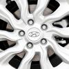 ABS 65mm  60mm 3D Car Emblem Wheel Hub Center Cap Badge Covers Accessories For Hyundai I10 I20 Getz Accent Elantra Santa Badge
