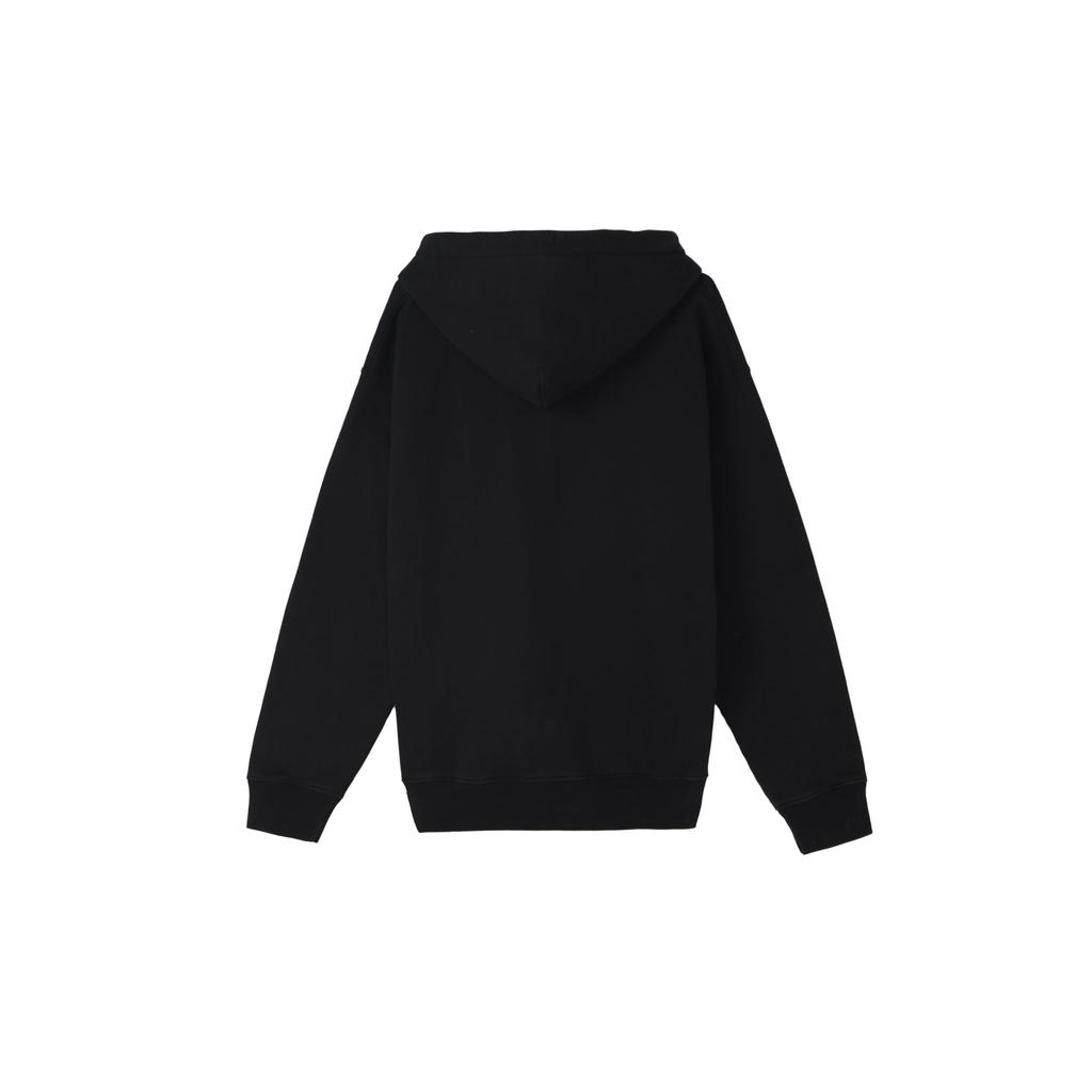 Nike Sportswear Men's Full Zip Hooded Jacket Embroidered Logo Soft Fleece Lined Regular Fit Casual Athletic Outerwear Black DR0404-010