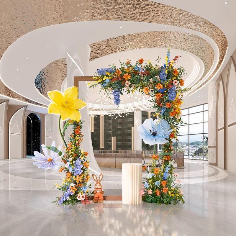 High-Quality Artificial Flowers: Indoor Ornaments for Living Room, Landscaping, Shop Window, or Wedding Decoration