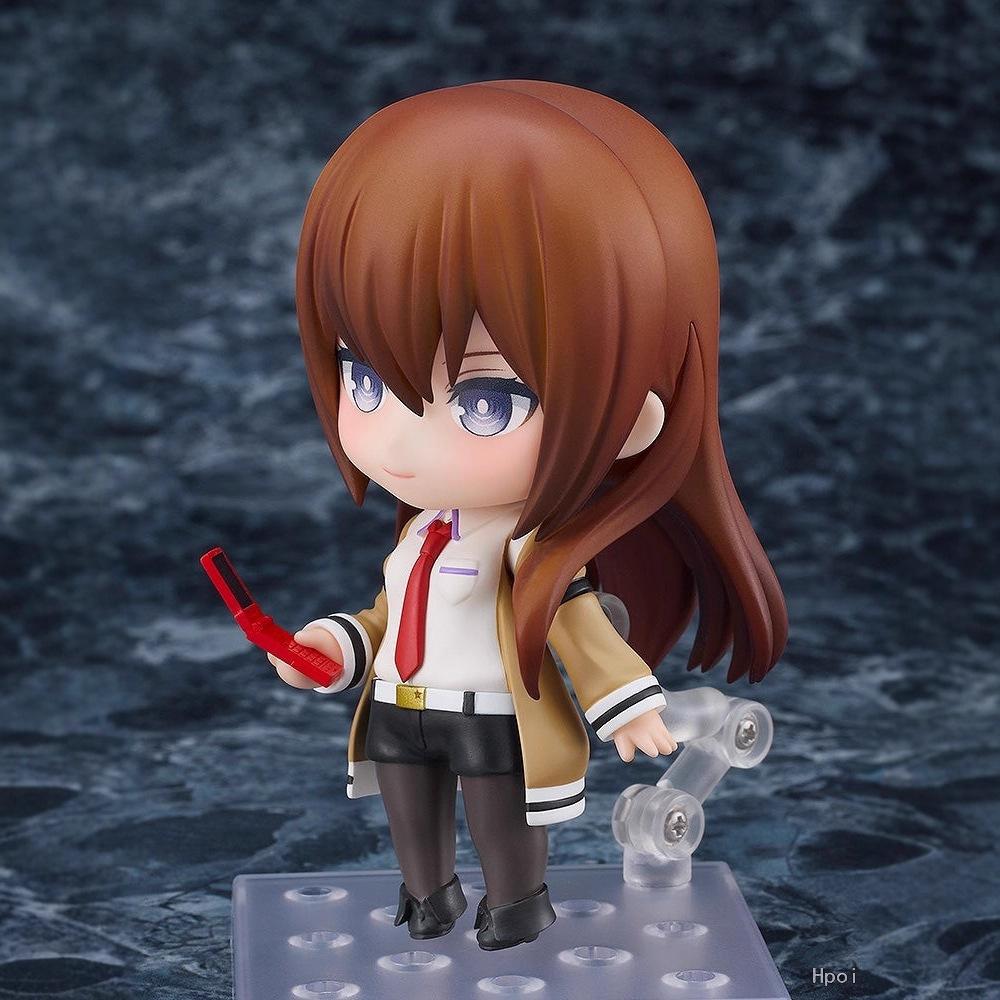 Q Version #2521 Kurisu Makise Anime Steins Gate Figure Movable Model Doll Set Action Figurine Collectible Model Doll Toys Gift