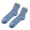 Women's Fuzzy Fluffy Slipper Socks Winter Thermal Soft Plush Floor Socks Cozy Thick Warm Home Sleeping Socks