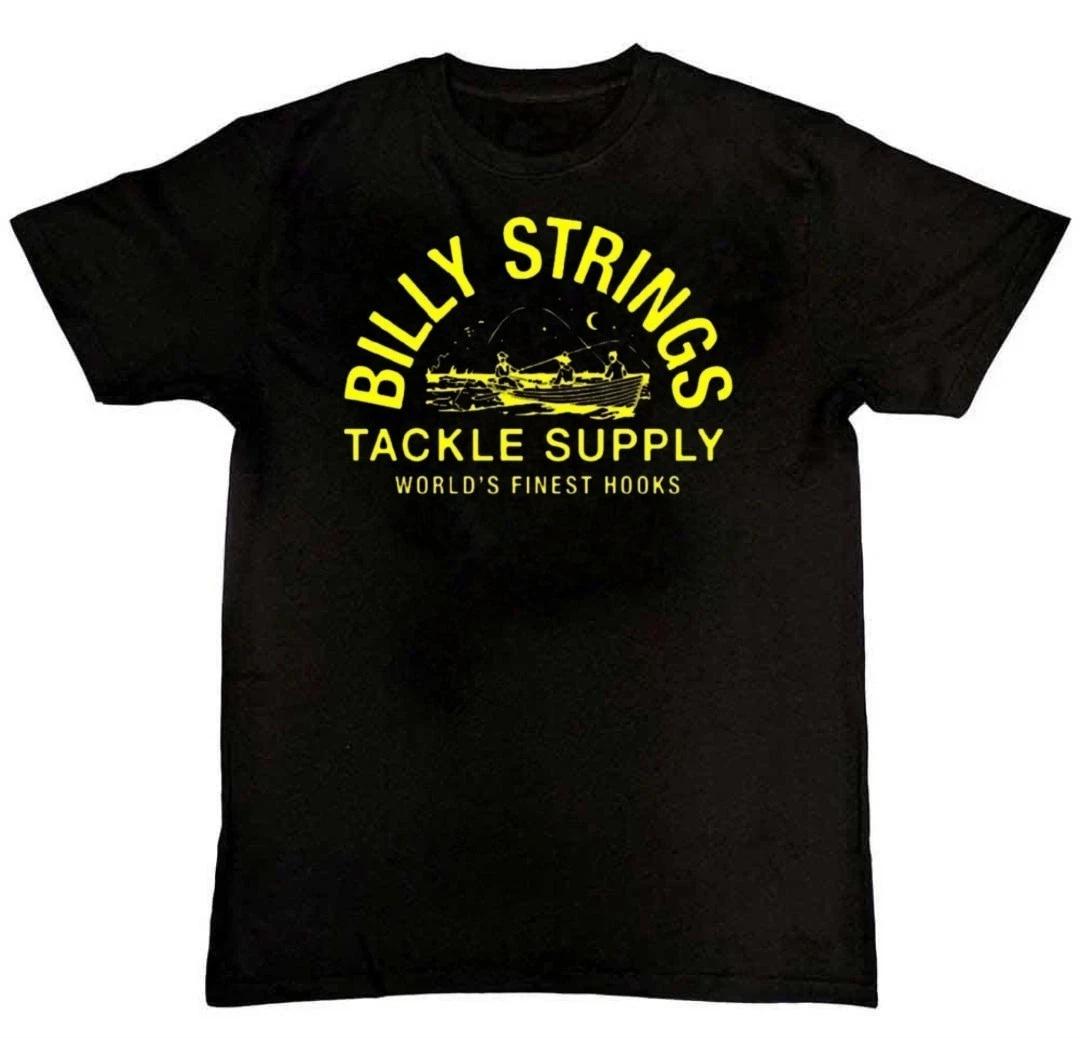 

Billy Strings black VTG Graphic Print Unisex Mens 100% Cotton T-shirt Mens Tees Top S