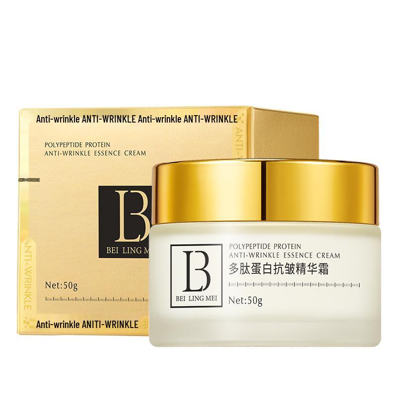 Bellamy Peptide Anti-Wrinkle Set: Individually Packaged Peptide Protein Essence, Anti-Wrinkle Water, and Lotion Cream.