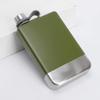 Brand New 304 Food Grade Stainless Steel Paint Outdoor Portable Flat Rectangular Hip Flask Personalized Creative Gift
