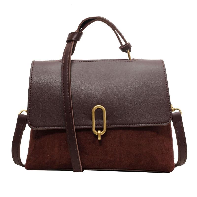 Retro classic small square bag women's trend new commuter shoulder crossbody armpit high texture handbag women
