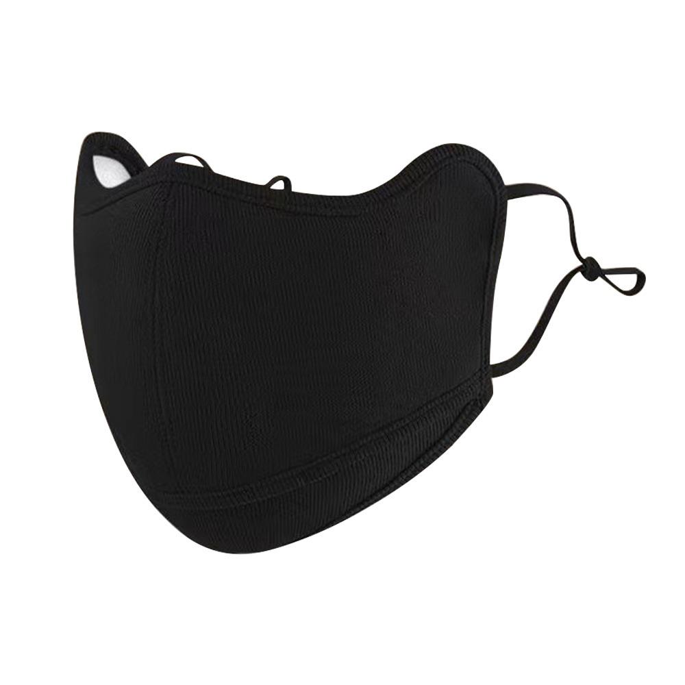 Cold-proof Warm Masks Derong Material Mouth Cover Fashion Reusable Face Mask  for Cycling