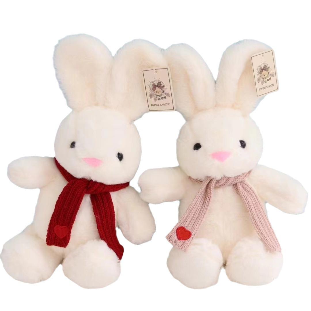 

Милый Шарф Кролик Лента Кролик Плюшевая Кукла Играть с Куклой Кролик 8 Дюймов Кукла для Хватайки Новогодний День Новогоднее Мероприятие Подарок 30Cm 8-inch grab machine doll