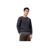 Li Ning Simple Logo Comfortable Pullover Casual Long Sleeve Knit Sweater Men Sweater Black AMBU295-1