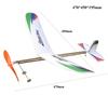 Rubber Bands Power DIY Airplane Model Multicolors Foam Plane Flying Glider  for Kids Outdoor