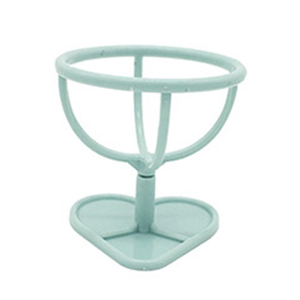 

Пластиковая подставка для хранения пудры для красоты, губки для яиц, сушильная подставка, держатель, косметические инструменты для макияжа синий