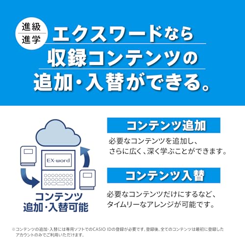 [Amazon.co.jp Exclusive] Casio Ex-word Electronic Dictionary for Junior High School Students (XD-SA3900BK, 180 Contents, Black) with XD-SAN39BK Specia