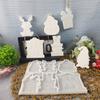 Christmas Series Silicone Mold 20.5x21.4x1cm Sturdy And Easy Release Perfect For DIY Crafts For Holiday Decorations