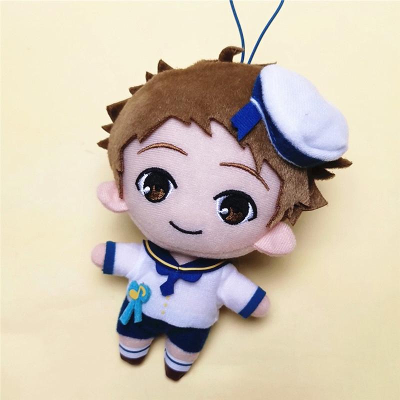15cm Anime Ensemble Stars Kagehira Mika Hibiki Wataru Sena Izumi Sakuma Ritsu Plush Toy Doll Cartoon Kids Gift