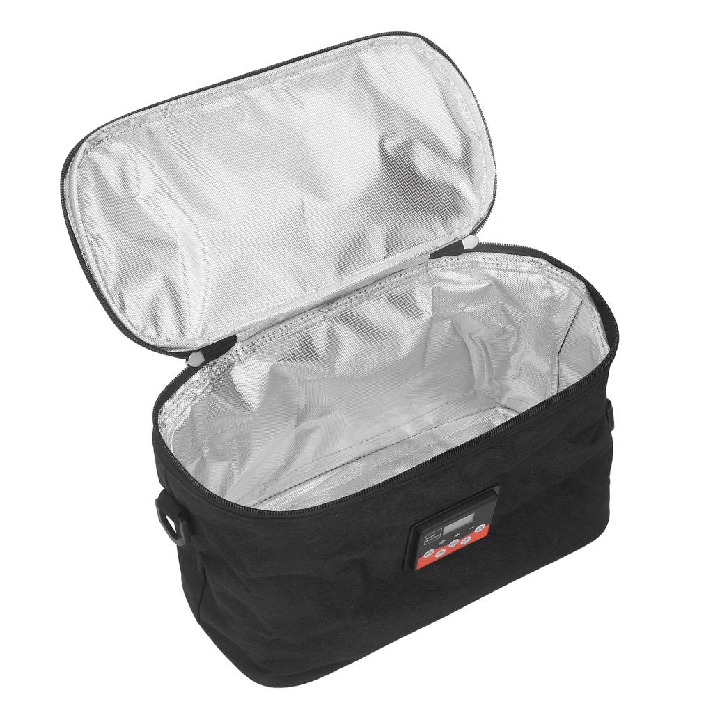 Car Warmer Bag 30W Heating Bag 8L Adjustable Temperature Display with Handle Portable Food Warmer
