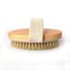 Handheld Solid Wood Bath & Massage Brush with Bristles