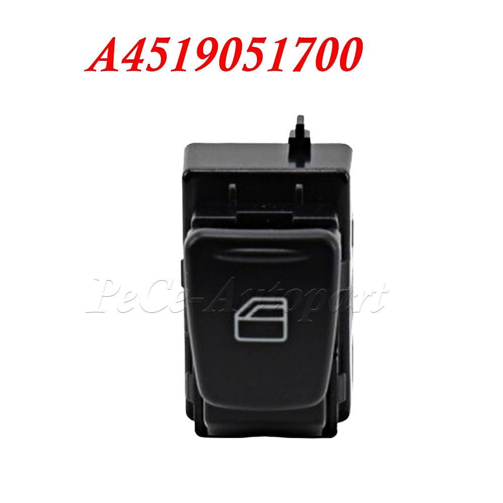 Car Electric Window Regulator Switch Button For Mercedes-Benz Smart 451 Fortwo Cabrio 2007-2014 A4519051700 A4519051800