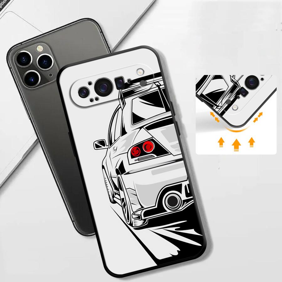 Funda Handyhülle Case für Google Pixel 10A 8a 9a 7a 6a 6 7 8 Pro 10 9 Pro XL JDM Sport COOL Auto