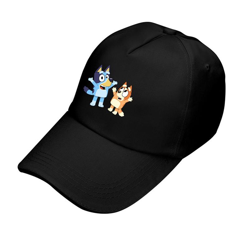 

Cap Bluey Baseball Cartoon Duck Tongue Hat Summer Sun Protection Sports Outdoor Black A