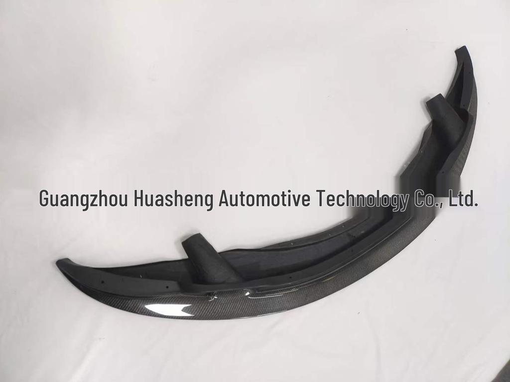 Compatible with 06 BMW 3 Series E92/E93 GT4 Style Carbon Fiber Front Lip Spoiler