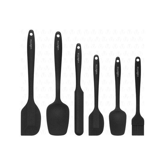 

Набор термостойких огнестойких силиконовых лопаток с антипригарным покрытием, 6 шт.